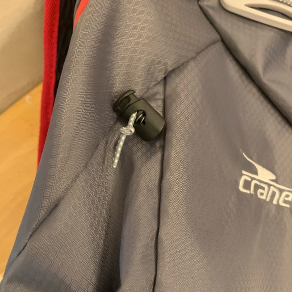 Crane Sports Authentic Walking/Hiking Backpack, Gray and Red NWOT - Picture 5 of 15